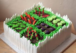 Garden Vegetable Cake Thema Taarten Cakes Cupcake Cake