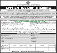 Latest Jobs Apprenticeship Training In Engro Polymer Chemicals Apprenticeship Material Science Train