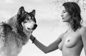 Scottie Thompson Gets Topless With A Wolf - Fleshbot