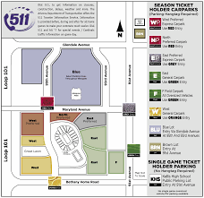 university of phoenix stadium parking lot seating chart