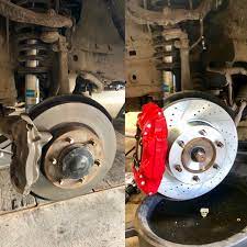 Worn rotor compared to new rotor and specs. 13wl Brake Upgrade Toyota Tundra Forum