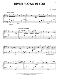 The river flows in you noten. River Flows In You Piano Solo Online Noten Von Yiruma Smd 84177