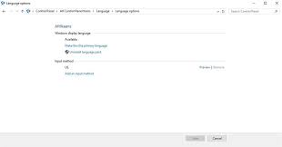 Can T Get Afrikaans Language To Work Microsoft Community