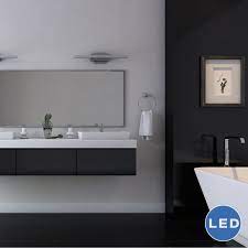 Vonnlighting Procyon 23 Led Low Profile Bathroom Lighting Fixture In Satin Ni Bathroom Interior Decorating Bathroom Led Light Fixtures Bathroom Light Fixtures