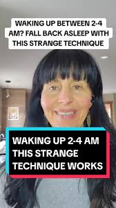 Waking Up 2-4 AM: Fall Back Asleep with This Strange Technique