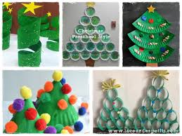 Les productions plastiques de noël : 24 Activites Manuelles De Noel Autour Du Sapin La Cour Des Petits