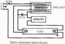 It shows the components of the circuit as simplified shapes, and the capacity and signal links amid the devices. Fluorescent Lamp Wikipedia