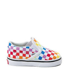 Toddler Vans Slip On Rainbow Chex Skate Shoe Vans Slip On