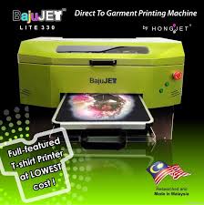 Unlike silk screen printing where there is an initial set up cost, the direct to garment method requires very little setup work and is notably cheaper in price than silk screen printing for small. Hongjet Dtg Ink