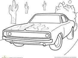 Bigfoot monster truck coloring pages. Dodge Charger Worksheet Education Com