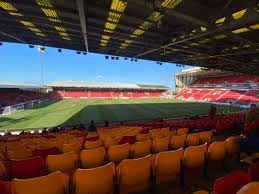 Afc are known as the dons, the dandies, the reds or the dandy dons and play at pittodrie stadium. Pittodrie Stadium Section W Home Of Aberdeen Fc