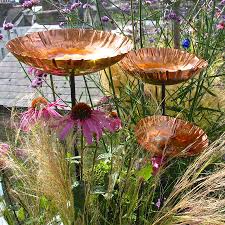 Installing water fountain bird baths in your garden is a great way to bring your property to life. Copper Chalice Garden Bird Bath Sculpture By London Garden Trading Notonthehighstreet Com