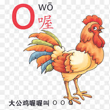 Ipa is a phonetic notation system that uses a set of symbols to represent each distinct sound that exists in human spoken language. Rooster Pinyin Cartoon Illustration Chinese Phonetic Alphabet O Child Chinese Style Png Pngegg