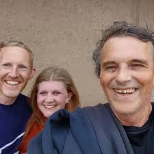 Happy Tuesday Everyone! Training Night at the Elizabeth Marina, Jersey,  Channel Islands. Another great turnout. Advertising our Half Marathon in  September. I won't be running it but I shall be doing the