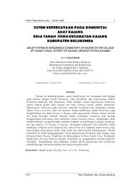 Kesetiaan kepada raja dan negara; Pdf Sistem Kepercayaan Pada Komunitas Adat Kajang Desa Tanah Towa Kecamatan Kajang Kabupaten Bulukumba