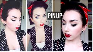 pin up makeup talk through tutorial