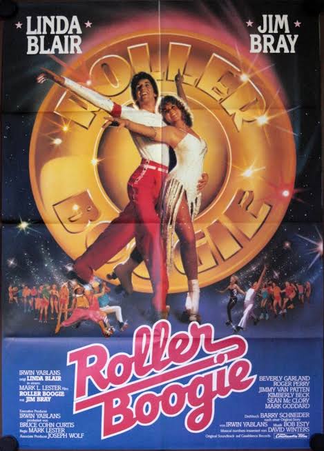 Roller Boogie German movie poster Linda Blair, Jim Bray, Beverly Garland,  Perry