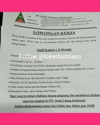 Informasi lowongan kerja meliputi lowongan kerja area kabupaten purbalingga, purwokerto, banyumas, cilacap, banjarnegara, kebumen, wonosobo, bobotsari, pemalang, pekalongan dan. Pin Di Lowongan Kerja Purbalingga