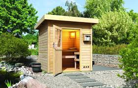 Gartensauna Karibu Saunahaus Torge Mit Pultdach Saunahaus Holzsauna Saunieren Sie Wie Die Finnen Saunahaus Gartensauna Sauna Im Garten