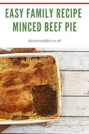 Minced Beef Pie Recipe Mince Beef Recipes Mince Recipes