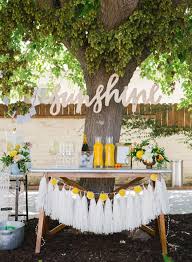 Birthday Party Decorations At Home For Adults Sunny Yellow Birthday Party Outdoors Birthday Party Yellow Birthday Parties Sunshine Birthday Parties