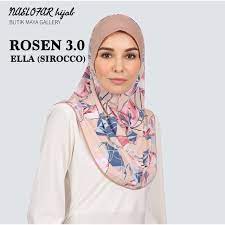 Buy 2 pcs of hijab or inner will get 10% off ! Naelofar Hijab Rosen 3 0 Ella Collection Shopee Malaysia