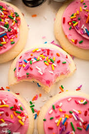 Soft Lofthouse Style Frosted Sugar Cookies Are The Perfect Sweet Treat With Lofthouse Sugar Cookies Recipe Soft Frosted Sugar Cookies Soft Sugar Cookie Recipe
