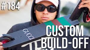 After a long break we finally have master custom builder walter perez back in the studio! Custom Build Off 4 Part 2 Ft Austin Spencer The Vault Pro Scooters Youtube
