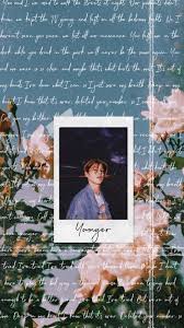Ruel Younger Lyric Wallpaper Floral Vintage Aesthetic Iphone Background Wallpaper Floral Wallpaper Aesthetic Wallpapers