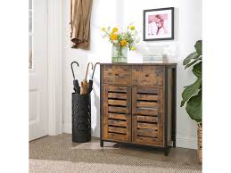 Conforama, c'est un catalogue de plus de 12 000 produits pour la maison : Vasagle Meuble De Rangement Placard Armoire Avec 1 Tiroir Et Etageres Portes A Persiennes Style Industriel Marron Rustique Lsc86bx Pour Salon Couloir Cuisine Bureau Chambre 70 X 30 X 80 Cm Vente De Vasagle Conforama