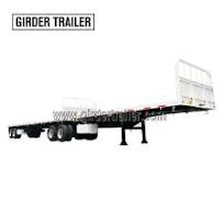 Superlink flat deck container trailer ,Inter link flatbed ...