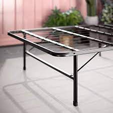 14 inches high with 13 inches of clearance under the frame for valuable under bed storage space eliminates. Zinus Smartbase Zero Assembly Mattress Foundation 14 Inch Metal Platform Bed Frame No Box Spring Needed Sturdy Steel Frame Underbed Storage Narrow Twin Buy Online At Best Price In Uae Amazon Ae