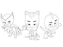 You can see these superheroes in action every day on disney jr. Pj Masks Coloring Pages Best Coloring Pages For Kids