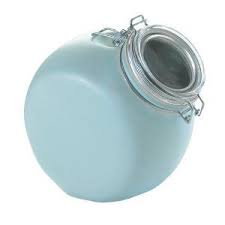 Blisshome Nigella Lawson S Living Kitchen 1 1 2 Litre Storage Jar Blue Kitchen Jars Storage Jar Storage Kitchen Containers