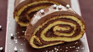 Buche Au Nutella Recette Roule Au Nutella Buche Au Nutella Buche De Noel Au Nutella