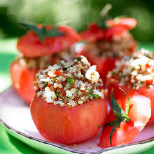 Tomates Farcies Au Quinoa Recette A Base De Tomates Recettes De Cuisine Recette