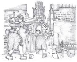 Martial law occurs when a military assumes the responsibility of governance. Martial Law By Ultrapunk On Deviantart