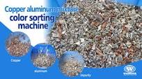 Copper Aluminum Separating Machine Plastic Color Sorting Machine Metal  Color Sorter Machine