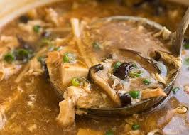 Stirring constantly, slowly pour in beaten egg. Hot And Sour Soup Recipetin Eats