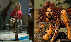 We get to see a miraculously revived steve trevor (chris pine) don parachute pants in an attempt to blend with the. Wonder Woman 2 Is This The First Glimpse Of Kristen Wiig As Cheetah In Wonder Woman Films Entertainment Express Co Uk