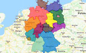 351px x 377px (256 colors) more federal republic of germany static maps. Koronawirus W Niemczech Zawieszenia Zakazow Dla Ciezarowek W Poszczegolnych Landach Mapa Interaktywna Trans Info