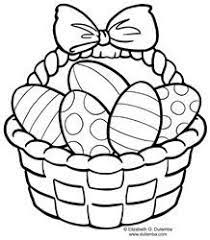 Use chenille stems and felt shapes to jazz up a supermarket staple. Coloring Page Tuesday Easter Basket Free Easter Coloring Pages Bunny Coloring Pages Easter Coloring Pages Printable