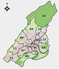 Trouvez l'adresse qui vous intéresse sur le plan de besançon ou préparez un calcul d'itinéraire à partir de ou vers besançon. Datei Besancon Map With Districts Numbers Svg Wikipedia