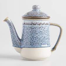 Bring Earthy Tones And Textures Into Your Kitchen With Our Rustic Reactive Glazed Teapot Tea Pots Tea Kettle Asian Dinnerware Sets
