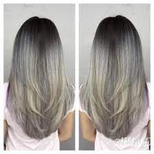 Transformation Silver Sombre Hair Beauty Hair Color Silver Hair