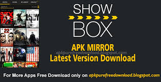 Sep 16, 2021 · download latest version: Showbox Apk Mirror Download For Android Free Apkpure Free