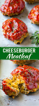 Cheeseburger Meatloaf Recipe Individual Meatloaf Mini Meatloaf Bacon Cheeseburger Meatloaf Recip Recettes De Cuisine Idee Recette Recette A Base De Boeuf