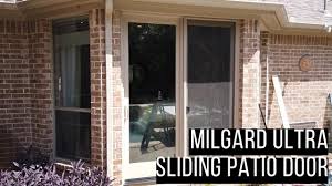 Milgard doors wood, vinyl, aluminum and fiberglass patio doors milgard is one of the largest and most trusted names in doors and windows. Milgard Ultra Sliding Patio Door Review Youtube