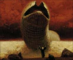 A sandworm is a fictional creature that appears in the dune novels written by frank herbert, first introduced in original novel dune (1965). Sandworm Dune Wikipedia