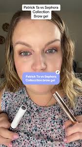 Patrick Ta vs Sephora Collection brow gel #fyp #foryoupage #makeup #ma...